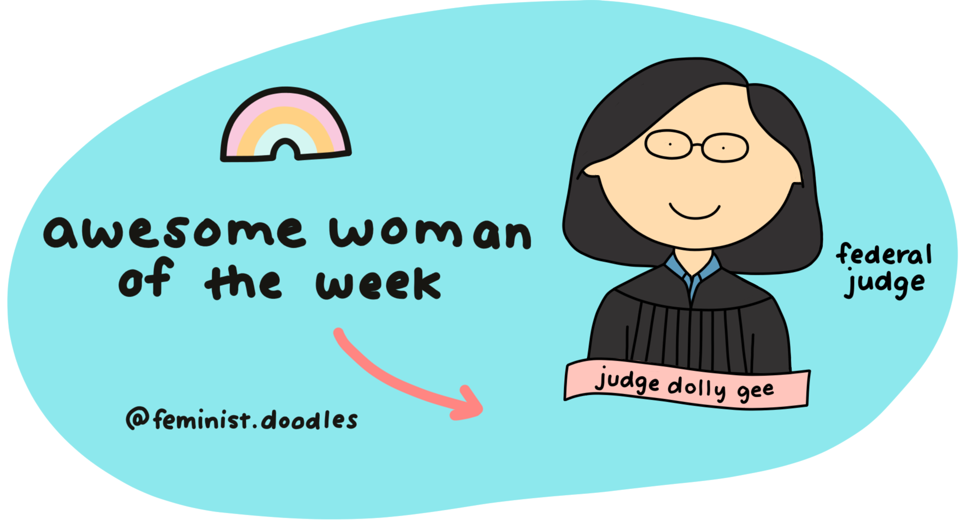 Dolly Gee feminist doodles